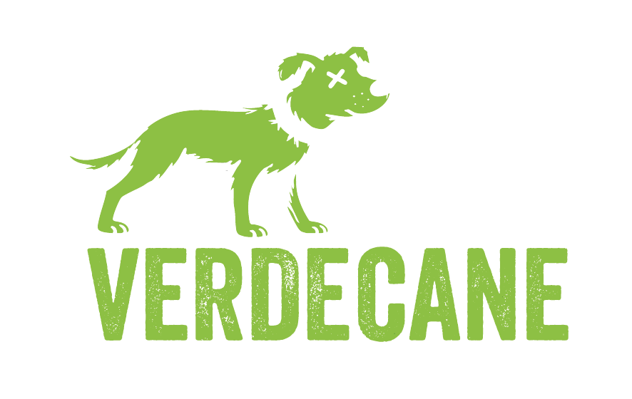 Verdecane - LOGO CONTORNI BIANCHI